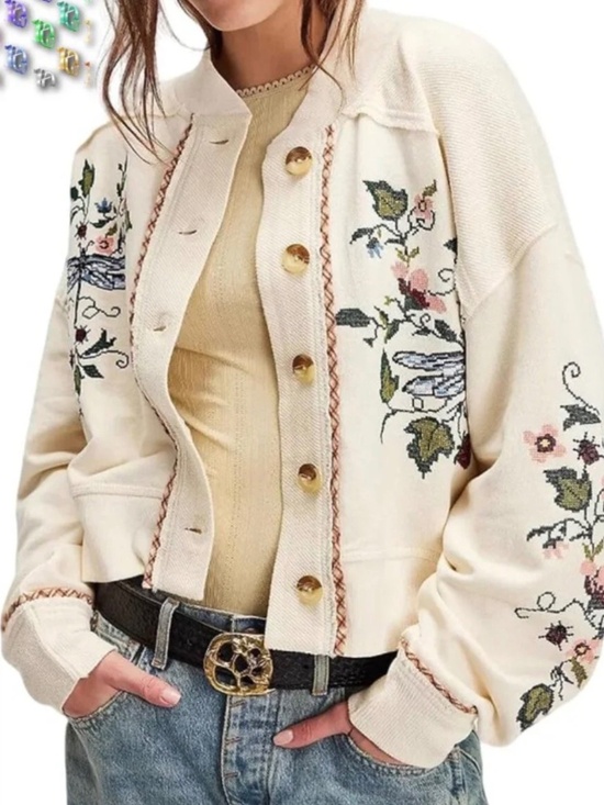 Free People Sweaters - Free People Marjorie Cardigan Sweatshirt